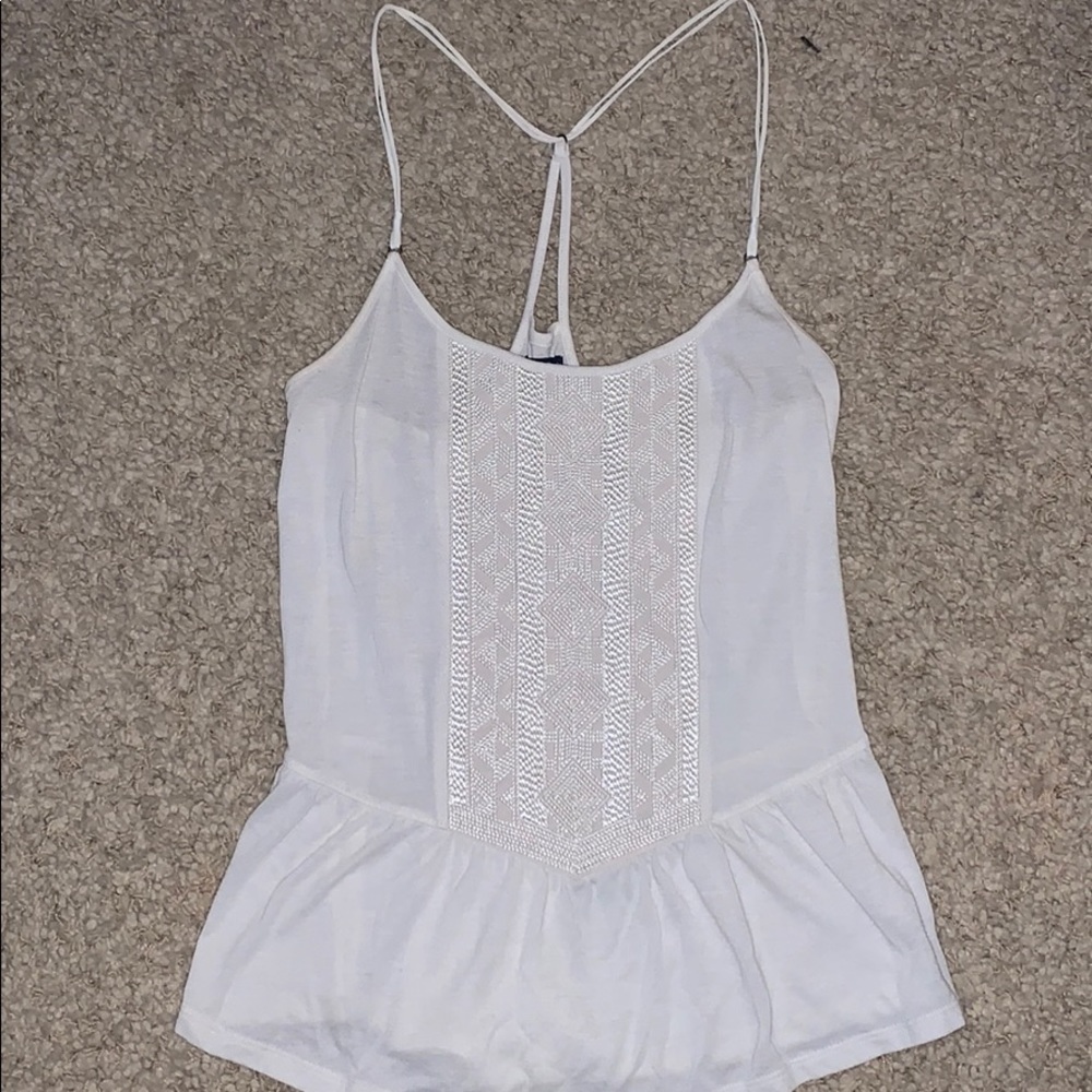 Cute white tank!